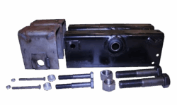 Tandem Axle Hanger Kits, 2" Slipper Springs (9,000 LBS. Axles)** 5/8" Hanger Spring Eye 38" Axle Spacing