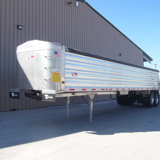 2012 TRAVIS 39' ALUMINUM FRAMELESS END DUMP