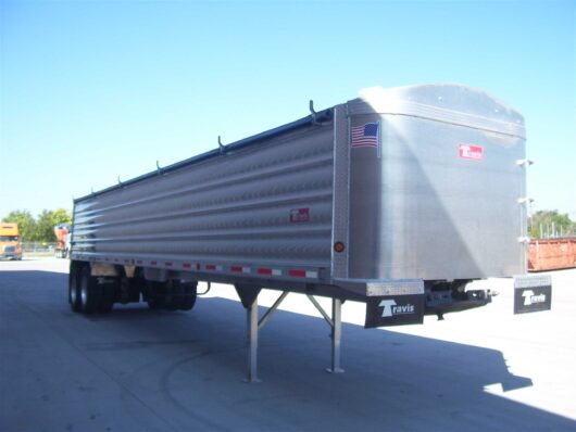 2012 TRAVIS 39' ALUMINUM FRAMELESS END DUMP - Image 4