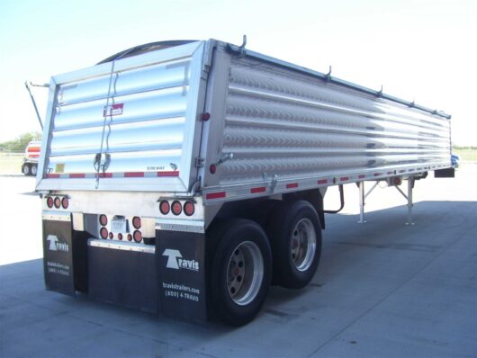 2012 TRAVIS 39' ALUMINUM FRAMELESS END DUMP - Image 5