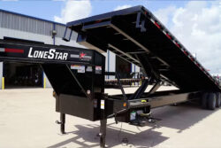LoneStar 40'x102" Tilt Shipping Container Trailer