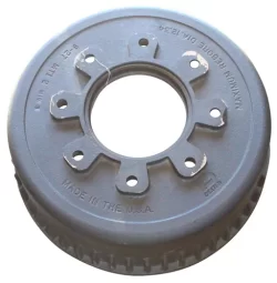 Brake Drum Only, Non-ABS Spindle, Lube, 9K, 10K
