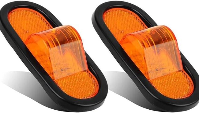 6" LED Amber Side Marker Light