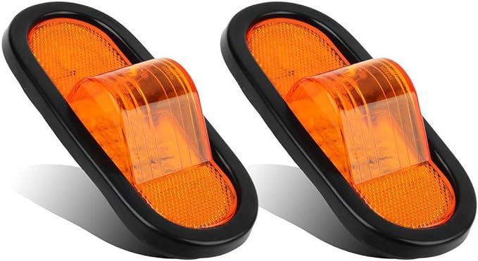 6" LED Amber Side Marker Light
