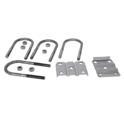 U-Bolt Kit, 5.2K - 7K for 3" Round Axle Tube