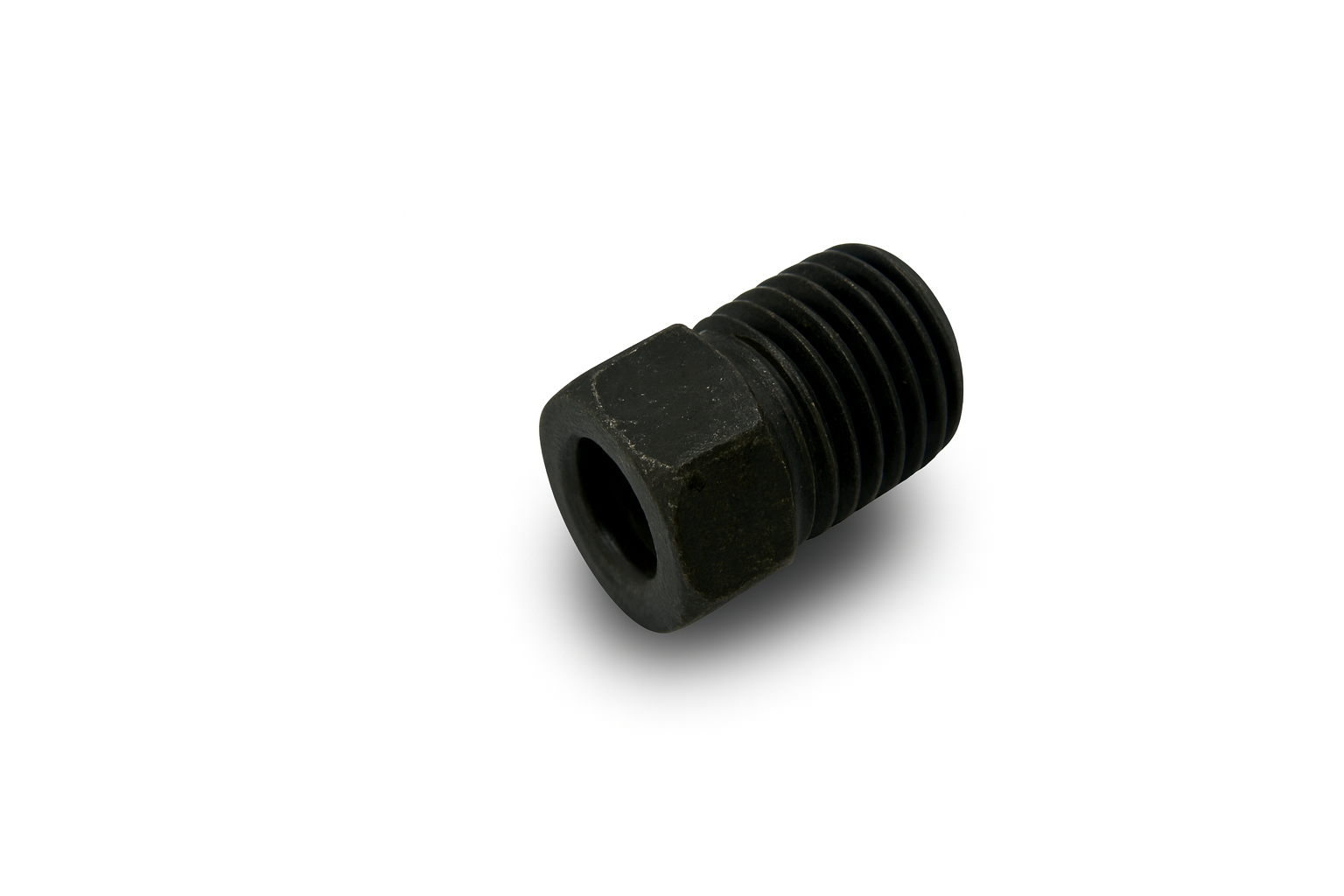 Steel Nut, 3/16” – Black Zinc Plated, Fine Thread