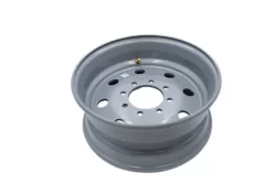 Wheel Only, 17.5"x6.75", 8 on 6.5" Bolt Pattern, Silver Solid Center HD, 4.75" Center Bore