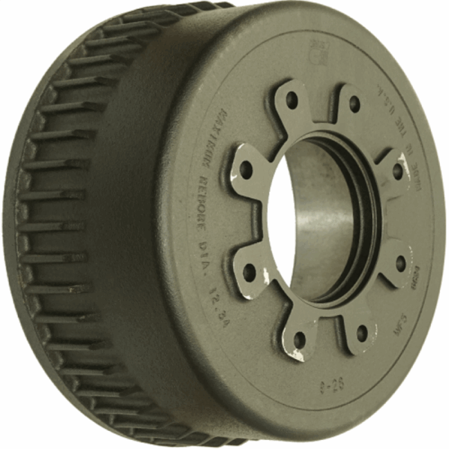 MAT Trailer Brake Drum, 12000 lb Heavy Duty, 12-1/4″ X 5″