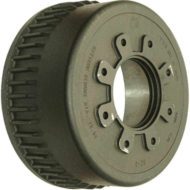 MAT Trailer Brake Drum, 12000 lb Heavy Duty, 12-1/4″ X 5″