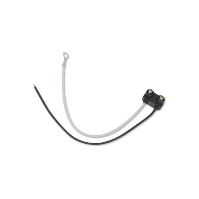 Right Angle 2-Wire Pigtail 6" long